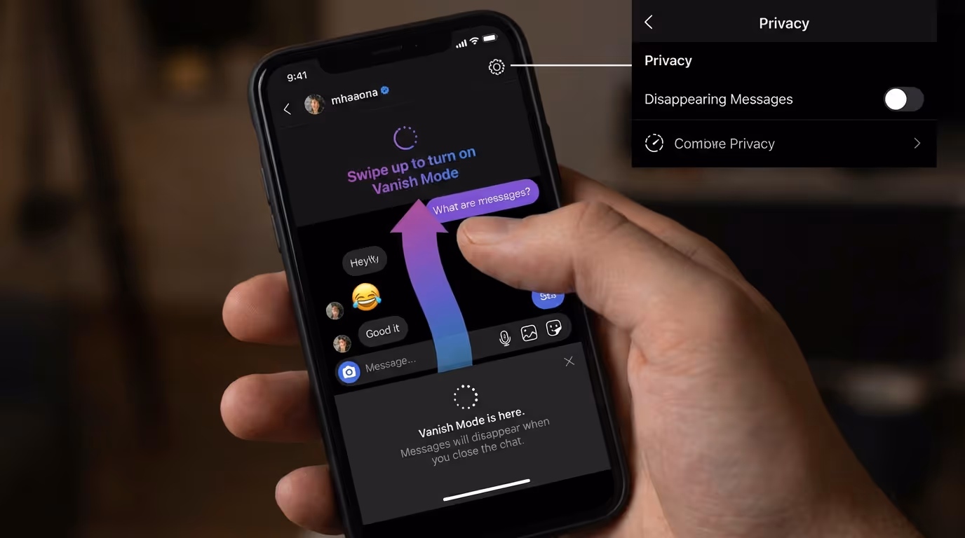 How to Turn Off Vanish Mode on Instagram-step-by-step